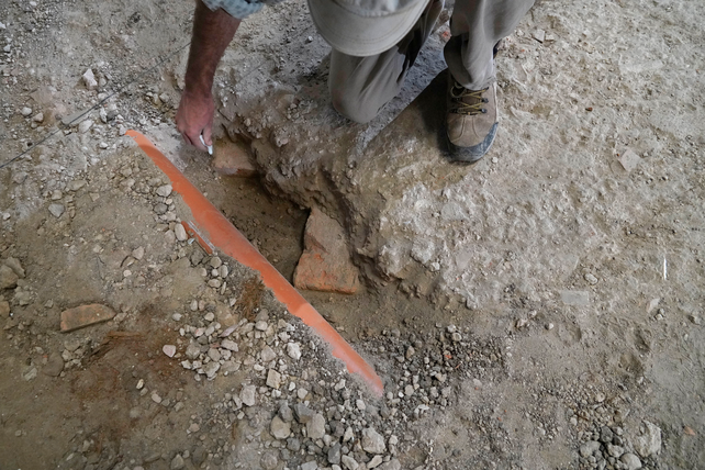 El equipo de arqueólogos de la Universidad Nacional de Rosario (UNR) inició las excavaciones esta semana.