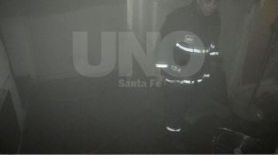 Principio de incendio en la Galería Garay