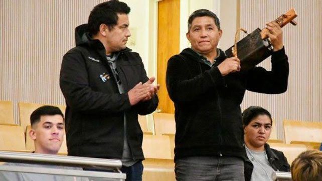 Presentación del nvique en el Concejo Municipal cuando se declaró Patrimonio Cultural de la ciudad.&nbsp;