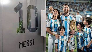 River Plate le regalará un palco a la familia Messi.
