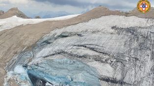 Avalancha de hielo en una montaña italiana causó 6 muertos y desaparecidos
