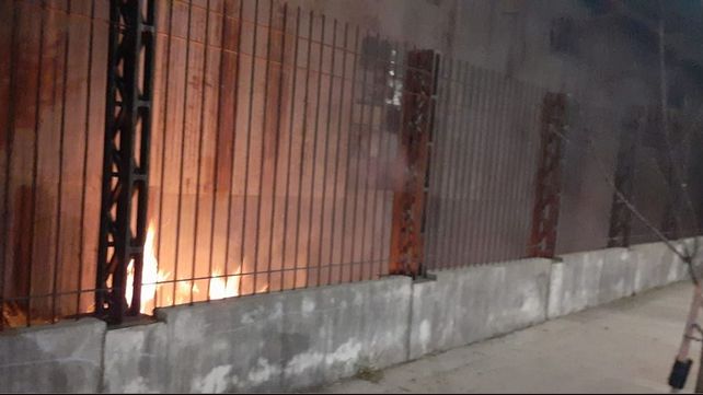 Paraná: hubo un incendio detrás del galpón del GIA