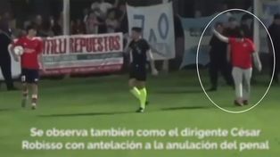 El árbitro de Los Andes e Independiente quedó en el medio de la polémica por sus decisiones en el final del encuentro jugado en Alcorta.