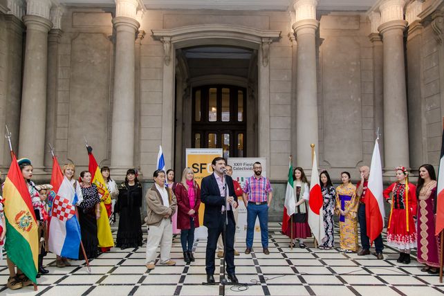 Fiesta de las Colectividades.&nbsp;En la Estación Belgrano