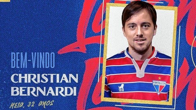 Fortaleza de Brasil le dio la bienvenida al cordobés Christian Bernardi