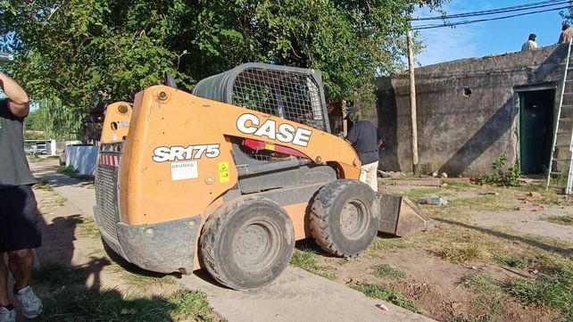 El búnker estaba ubicado en el centro de una manzana de García del Cossio y pasaje Tobas.