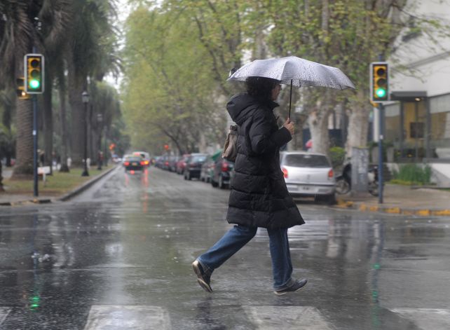 Este viernes 5 de mayo llegó con alerta amarillo por fuertes tormentas. La máxima no superaría los 20º.&nbsp;