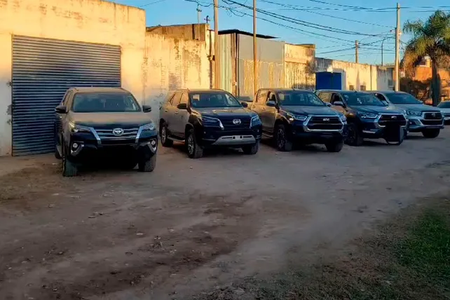Cinco vehículos robados en Rosario y San Lorenzo fueron hallados en Santa Fe