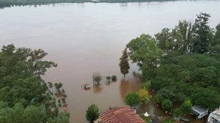 Este miércoles el número de evacuados en Concordia ascendió a 146 personas que fueron derivadas a distintos espacios transitorios a raíz de la creciente del Río Uruguay