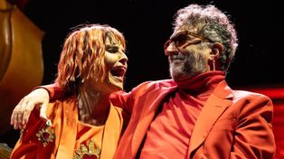 Una de las fotos que compartió Fito Páez junto a Fabiana Cantilo en su emotivo posteo de cumpleaños