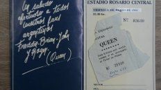 Aquella entrada. El programa y el ticket cortado del show en Central de 1981. Aquella entrada. El programa y el ticket cortado del show en Central de 1981.