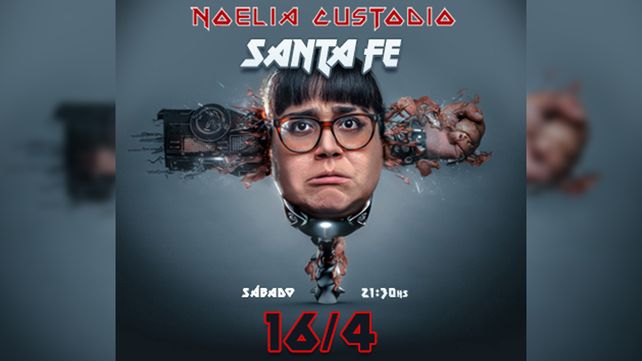 Noelia Custodio se presentará nuevamente en la ciudad de Santa Fe con Chiste y cosita.&nbsp;