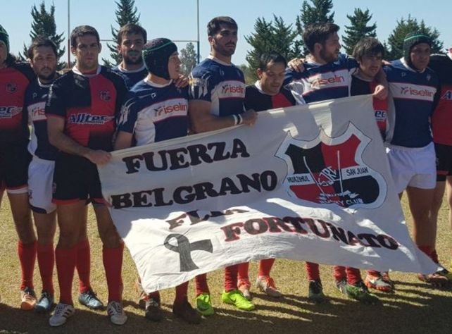 Emotivos homenajes a Genaro Fortunato, el rugbier asesinado por su novia
