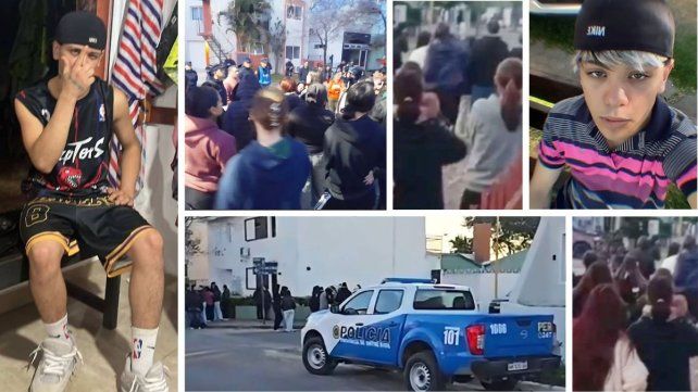 La protesta por la muerte Thiago Ocampo