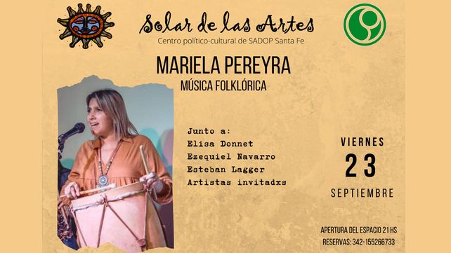 Mariela Pereyra en El Solar de las Artes