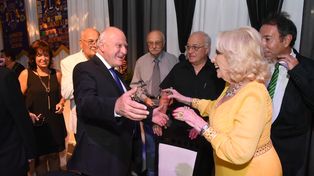 Lifschitz participó del homenaje a Mirtha Legrand y sus hermanos en Villa Cañás