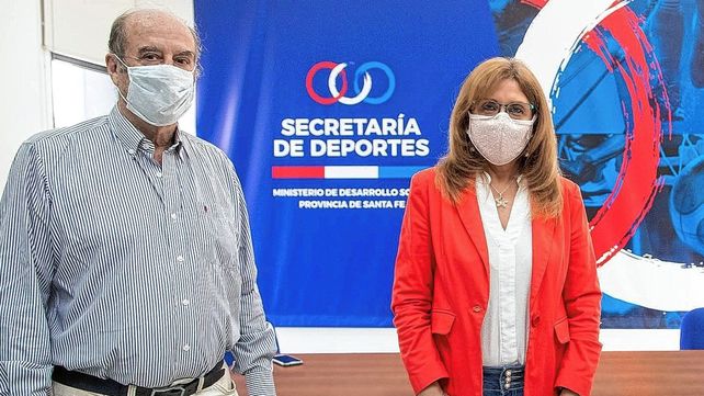 El presidente de la Federación Santafesina de Atletismo