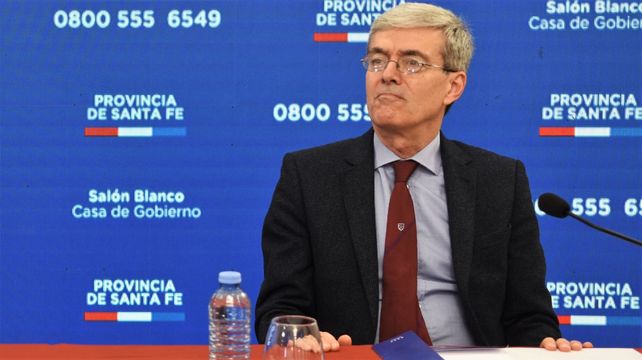Walter Agosto, ministro de Econom&iacute;a provincial.