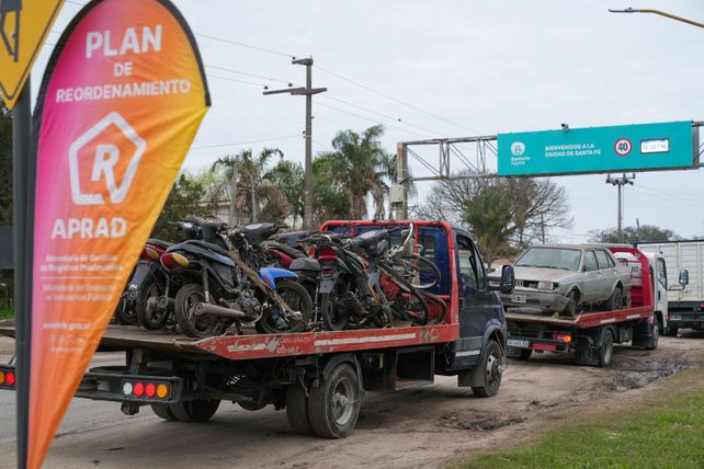 Desmantelaron un depósito de autos y motos secuestrados en la Subcomisaría 18ª de Santa Fe