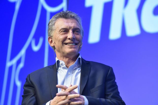 En su salsa. Macri bromeó con el círculo rojo y criticó al populismo.