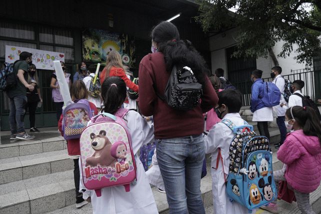 Las escuelas cumplen a rajatabla con los protocolos sanitarios para prevenir los contagios de Covid-19.&nbsp;