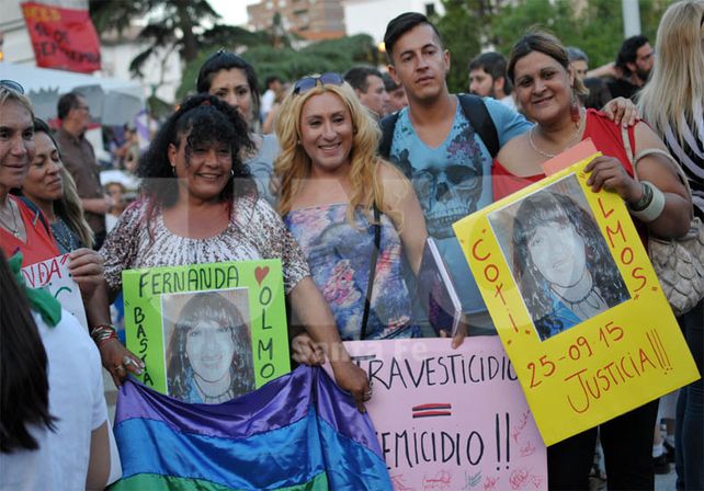 Luchas. Las y los militantes de la diversidad sexual denuncian constantemente la desigualdad que sufren / Foto: Juan Manuel Baialardo - Uno Santa Fe