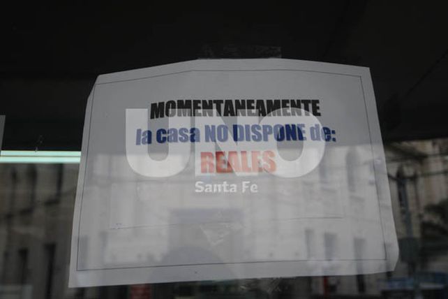 Hay pocos reales en la ciudad y se fraccionan para la venta