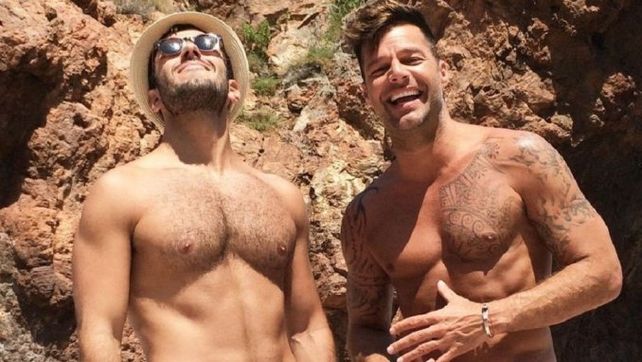 El novio de Ricky Martin le puso los puntos a Maluma tras el rumor de un video hot