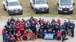 Orgullo santafesino: regresó la brigada USAR que participó de la misión humanitaria en Venezuela