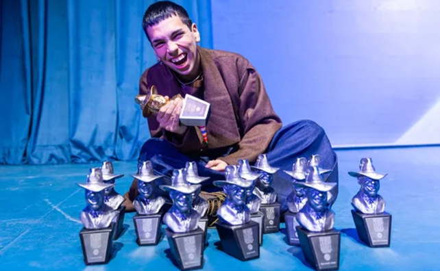 Milo J fue el gran ganador de la noche tras quedarse con el Gardel de Oro