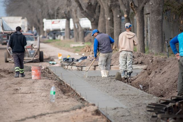 Impulsan en Timbúes un ambicioso plan de obras para barrio La Paloma