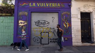 Agreden con pintadas de odio el frente del espacio lésbico La Vulvería