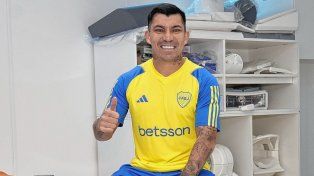 Gary Medel, primer refuerzo de Boca, se realizó la revisión médica