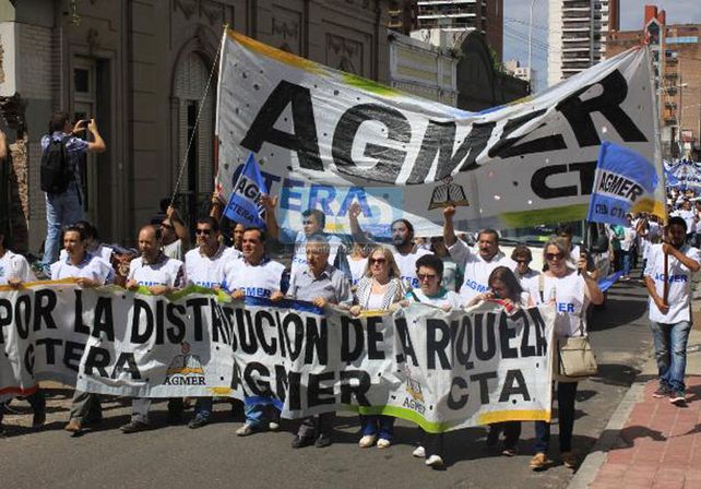 Agmer le advirtió a Bordet que con el salario no se juega