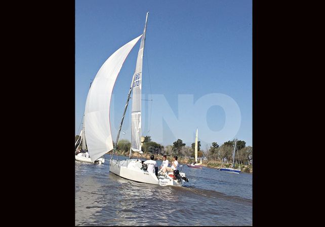 Emblema. La vela es el deporte insignia de la entidad