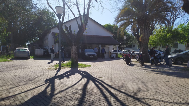 El sector de la AIC donde se produjo el incendio. Esta mañana comenzaron a realizarse las pericias.&nbsp;