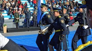 Día de la Bandera: 72 cadetes de la Policía juraron lealtad