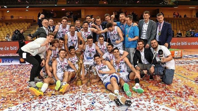 El cordobés José Vildoza fue campeón de la Copa de Croacia con Zibona Zagreb.