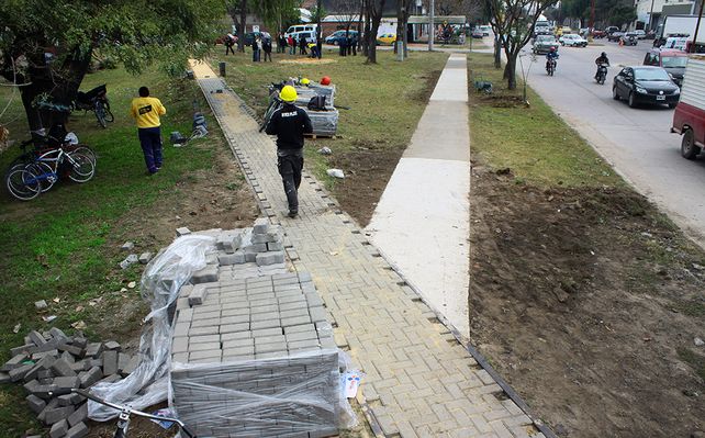 Se pusieron en marcha las tareas para la puesta en valor de la avenida Peñaloza