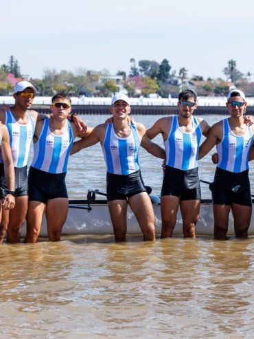 Emiliano Calderón se colgó la medalla de plata en el remo de los Juegos Suramericanos
