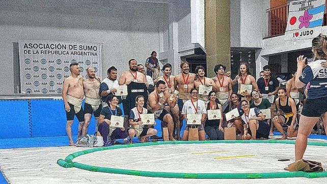Concordia logró grandes resultados en el Sumo Open.