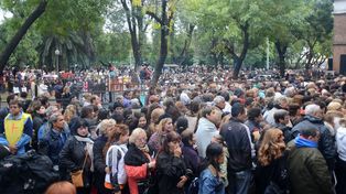 Contraste. Hace siete años, un 24 de abril, Ignacio movilizó a Paraná.