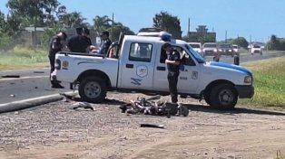 Un motociclista murió en un choque en la ruta 12, cerca de San Benito.