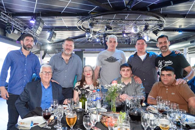 Representantes del rubro en el almuerzo