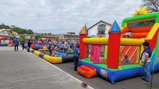 Expo Infantil: chicos y grandes disfrutan el finde largo