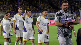 Central, en la última presentación en la Bombonera frente a Boca. En la próxima fecha del Apertura, volverá a ser visitante, ante Talleres en Córdoba.