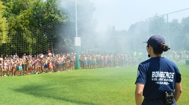 Verónica, entre sus funciones, se encarga de las capacitaciones en prevención