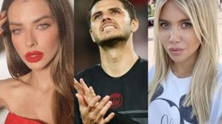 El escándalo mediático del año. La China Suárez, Mauro Icardi y Wanda Nara.&nbsp;
