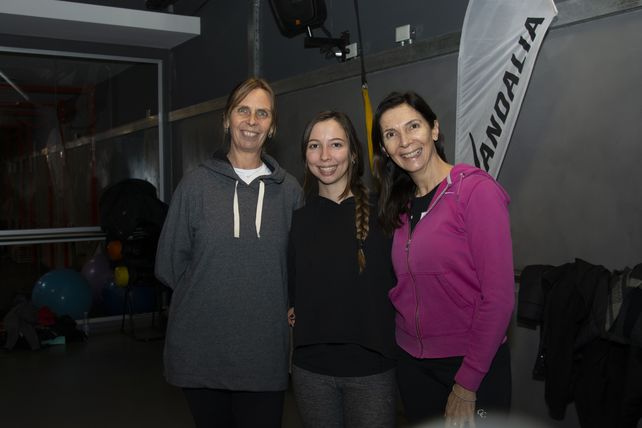 Viví Martolacci, Valentina Salvador y Analía  Buller