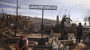 Sospechan que el inicio del incendio en Valparaíso fue intencional